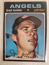 Used, 1971 Topps - #707  Fred Lasher - California Angels  for sale  Shipping to South Africa