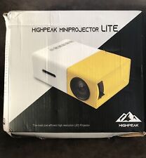 Mini projetor de alto pico, usado comprar usado  Enviando para Brazil