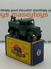 Used, MATCHBOX LESNEY No.64a Scammell Breakdown Truck 1959 MIB vintage diecast  for sale  BRIGHTON