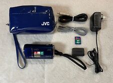 VER⭐️VIDEOCÁMARA JVC Everio GZ-HM30AU AVCHD AZUL PROBADA FUNCIONA, usado segunda mano  Embacar hacia Argentina