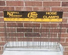 Vintage Kimball Midwest Hose Clamps Display for sale  Shipping to South Africa