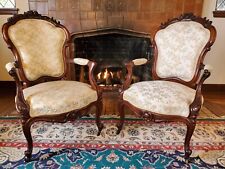 2 victorian mahogany chairs for sale  Seattle