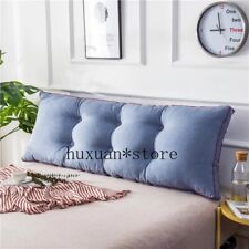 Almofada longa almofada encosto sofá grande travesseiro cintura tatame cama de casal comprar usado  Enviando para Brazil