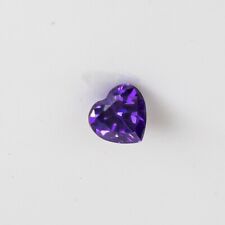 2.0 Ct Certified Natural Heart Shape Purple Zircon Diamonds VVS Gemstone Y-735 for sale  Shipping to South Africa