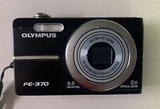 Olympus FE FE-370 8.0MP Digital Camera - Black, used for sale  Shipping to South Africa