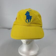Boné Polo Ralph Lauren 3 fragrâncias exclusivo chapéu amarelo Strapback, usado comprar usado  Enviando para Brazil