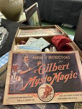 Gilbert Toys Mysto Magic com direções e conjunto de pôsteres # 2006 RARO conjunto inicial comprar usado  Enviando para Brazil