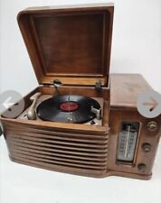 Antiguo estuche de madera para reproductor de discos de radio Philco, modelo 46-1203, usado segunda mano  Embacar hacia Argentina