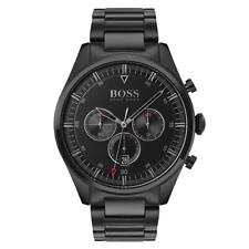 Relógio de quartzo masculino BOSS com pulseira de aço inoxidável preto, 22 (Modelo: 1513714) comprar usado  Enviando para Brazil