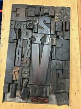 Letterpress mixed wood for sale  BROADSTAIRS