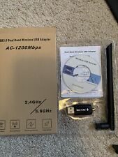 Realtek RTL8812BU USB Wireless WiFi Adapter 1300 Mbps, used for sale  Shipping to South Africa