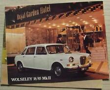 Wolseley car sales for sale  LEICESTER