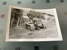 Ancien Photo Engin Tracteur A Chenilles Fiat Agricole, occasion d'occasion  Aix-les-Bains