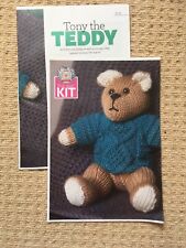 Tony teddy knitting for sale  NANTWICH