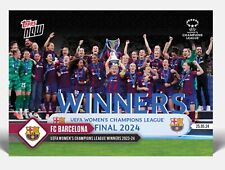 Usado, FC Barcelona - UEFA Women's Champions League Winners 2023/2024. Topps Now #21 segunda mano  Embacar hacia Argentina