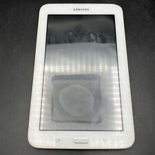 SAMSUNG GALAXY TABLET WHITE MODEL SM-T113 MADE IN VIETNAM TOUCH SCREEN DEVICE, used for sale  Shipping to South Africa