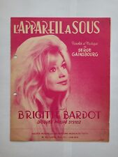 Brigitte bardot serge d'occasion  Reims