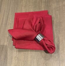 Servietten rot stoff gebraucht kaufen  Hannover