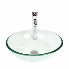 Glass basin sink for sale  Shipping to Ireland