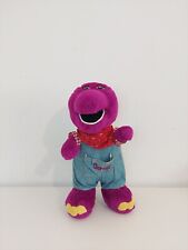 Barney dinosaur overalls for sale  BALERNO