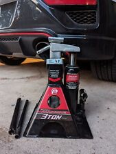 Powerbuilt 3 Ton, Bottle Jack and Jack Stand in One, All-in-One Car Lift, Black, used for sale  Saint Paul