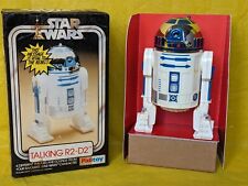 🔵⚪ Vintage Star Wars TALKING R2D2 com caixa funcionando Palitoy Reino Unido 1977 ⚪🔵 comprar usado  Enviando para Brazil