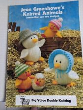 books of animal knitting patterns for sale  BURY