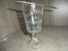 Ancien verre absinthe d'occasion  Vendeuvre-du-Poitou