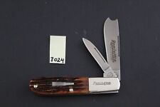 Used, Remington RB473 Bone One Arm Bandit Barlow Pocket Knife 3024 for sale  Shipping to South Africa