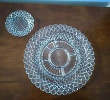 Round glass serving for sale  Perrysburg