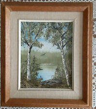 1984 original oil landscape painting for sale  Canada