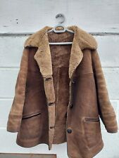 Sheepskin coat mens for sale  GILLINGHAM