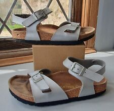 Birkenstock sandals silver for sale  LUDLOW