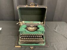 Used, 1930 Vintage Green Royal Portable Typewriter Model P WITH CASE (KYS2) for sale  Shipping to South Africa