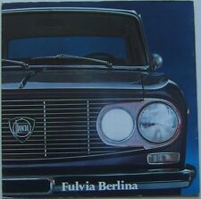 Lancia fulvia berlina for sale  BATLEY