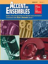 Accent ensembles book for sale  USA