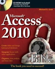 Access 2010 bible for sale  Aurora