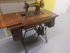 singer sewing machine treadle base for sale  LEEDS