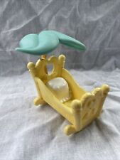 Used, fisher price hideaway hollow bunny Treehouse Yellow Rocking Bed 1996 for sale  Shipping to South Africa