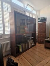 Display Cabinet / Bookcase with sliding glass doors No Reserve (Collection Only) for sale  LEAMINGTON SPA