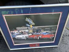 racing poster auto framed for sale  Barrington
