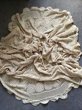 Vintage crocheted cream for sale  GRAVESEND