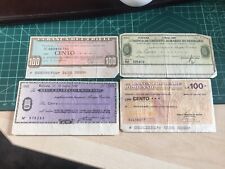 Lotto mini assegni usato  San Bonifacio