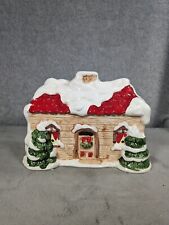 Snowy house ceramic for sale  League City