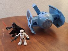  Boneco Imaginext Star Wars Darth Vader Storm Trooper e TIE FIGHTER NAVE ESPACIAL, usado comprar usado  Enviando para Brazil