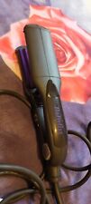 Purple and black hair styling straighteners babyliss in working order  for sale  Shipping to South Africa