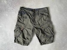 Vintage G STAR RAW Denim Cargo Shorts Y2K Ultra Rare Item Size 32 for sale  Shipping to South Africa