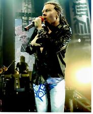 "Guns N' Roses"" Axl Rose Firmada a Mano 8X10 Foto a Color Certificado de Autenticidad", usado segunda mano  Embacar hacia Argentina