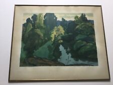 Signed russian lithograph for sale  Hope Valley