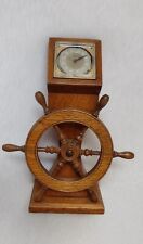 Ships wheel clock for sale  ILFORD